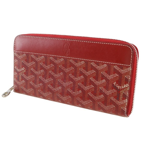 Goyard Handbags - Goyard Wallet in Red Long France